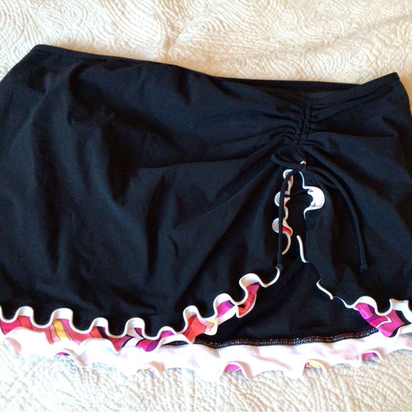 NWT Profile by Gottex Women's Standard Palm Springs Skirted Bottom size 12 - Picture 2 of 3